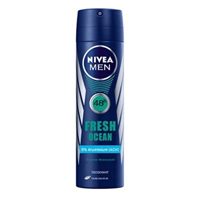Afbeelding van Nivea Men Fresh Ocean deodorantspray, aluminiumvrij, 6 x 150 ml, stuks