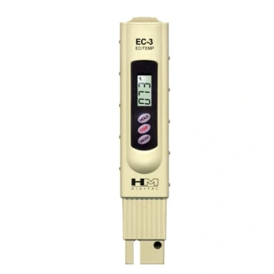 Afbeelding van HM Digital EC 3 Draagbare geleidbaarheidstester en thermometer met etui