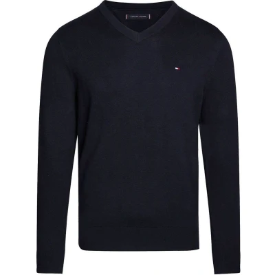 Afbeelding van Tommy Hilfiger Classic V NECK Trui, Heren, Maat: Small, Desert sky