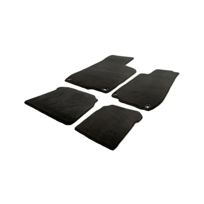 Afbeelding van AutoStyle TM BM566V Vloermatset Textiel voor en achter zwart