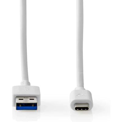Afbeelding van Huawei oplaadkabel USB C 3.0 2 meter (Vertind koper, Power Delivery, Wit)
