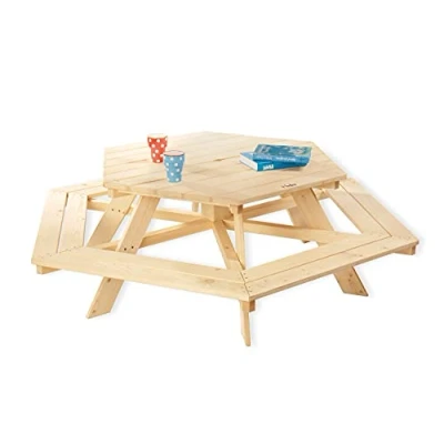 Afbeelding van Pinolino Kindertafel en bankset Nicki 6 Eck