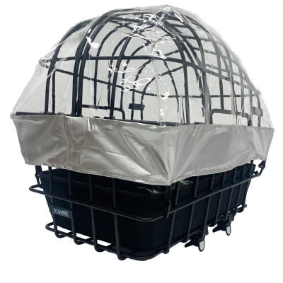 Afbeelding van Regenhoes dierenfietsmand Luna XL achterop