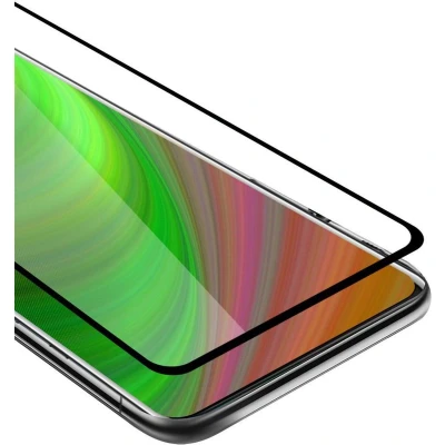 Afbeelding van Cadorabo Screenprotector geschikt voor OnePlus 8 Volledig scherm pantserfolie Beschermfolie in TRANSPARANT met ZWART Gehard (Tempered) display beschermglas 9H hardheid 3D Touch
