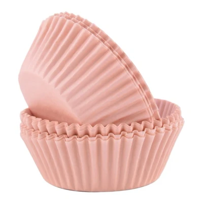 Afbeelding van Cupcake Cups PME Peach 60 stuks