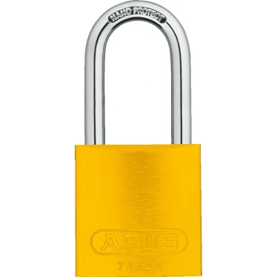 Afbeelding van ABUS hangslot 72/40 BH40 aluminium Geel