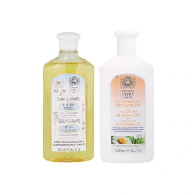 Afbeelding van Kamille Intea blonde reflexshampoo voor kinderen blond haar, 250 ml + reflecties conditioner met kamillebloesemextract