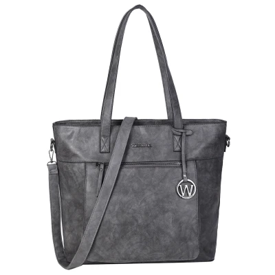 Afbeelding van Wimona Evelina 4035 Shopper / Laptoptas 15 inch Grijs