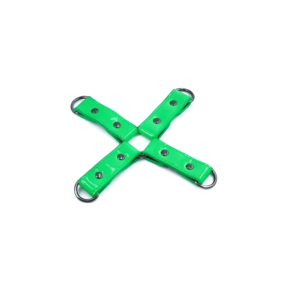 Afbeelding van Bondageset Electra Hog Tie Groen