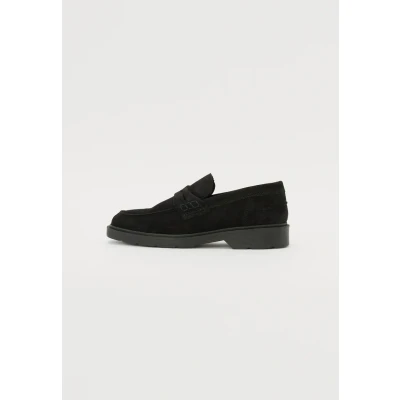 Afbeelding van Jack &amp; Jones Jfwdax Instappers, Heren, Maat: 44, Black Veloursleer