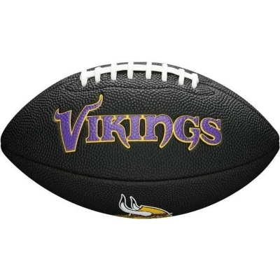 Afbeelding van Wilson F1533XB Black Edition NFL Mini Soft Touc Team Vikings