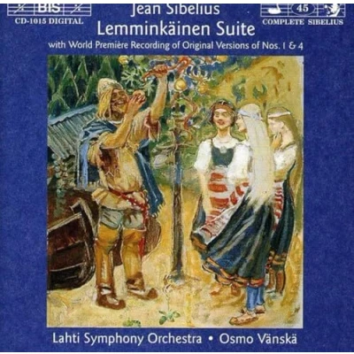 Afbeelding van Lahti Symphony Orchestra Sibelius: (Compl.Ed. 45), Lemminkainen Suite (CD)
