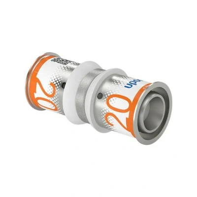 Afbeelding van Uponor S Press Plus perskoppeling Ø20x20 recht. Artikelnr: 1070548