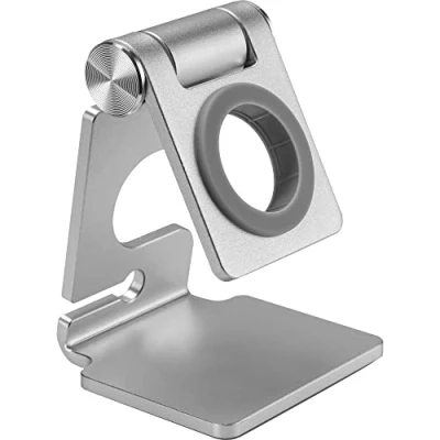 Afbeelding van InLine Aluminium houder voor de Apple Watch, Smartwatch accessoires, Zilver