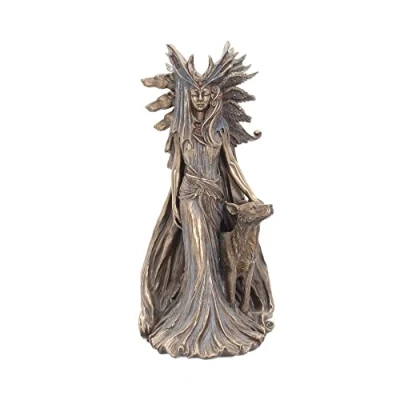 Afbeelding van Nemesis Now Godin Hekate beeld gebronsd 25cm