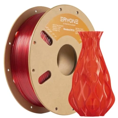 Afbeelding van Eryone Emerald Green Silk PLA 1Kg 1,75mm Smaragdgroen 3D printer Filament