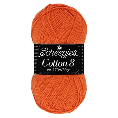 Afbeelding van Scheepjes Cotton 8 kleur 501 Beige (op=op)