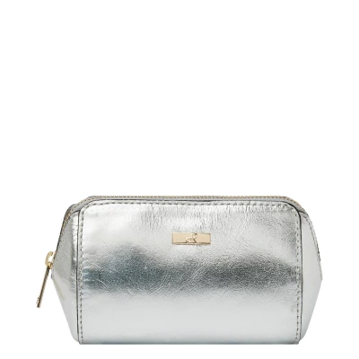 Afbeelding van dR Amsterdam Mint Make Up Bag silver