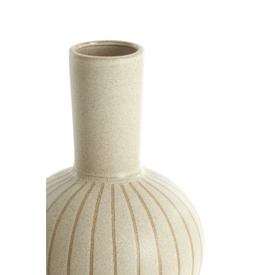 Afbeelding van Light &amp; Living Vaas ULLOA Ø34x52cm Bruin