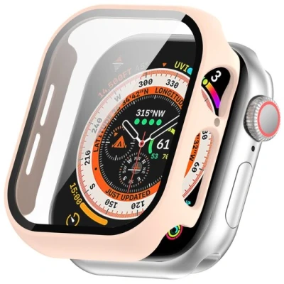Afbeelding van Apple Watch Hard Case Waterproof Lichtroze Geschikt voor 42mm Series 10