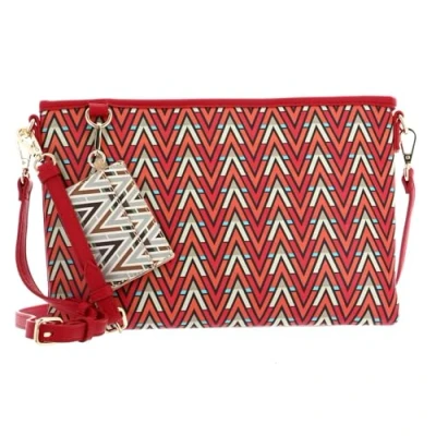 Afbeelding van VALENTINO Schoudertas Tonic Pochette Rosso / Multicolor Veelkleurig