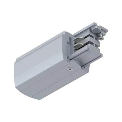 Afbeelding van Paulmann 91358 ProRail3 End Feed 230V railsysteemcomponenten Eindvoeding Zilver