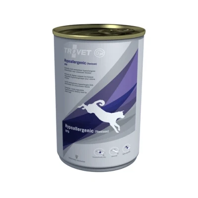 Afbeelding van Trovet Hypoallergenic VPD Hert (Venison) Hond Blikken 6 x 400 gr