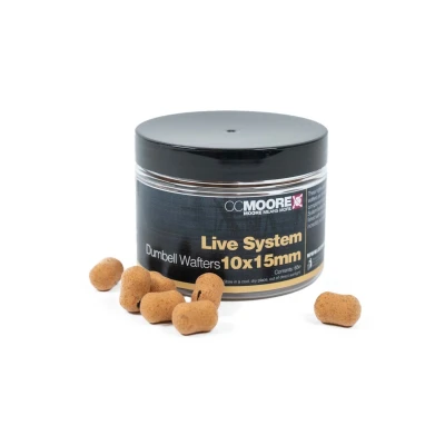 Afbeelding van CC Moore Live System Dumbell Wafters 10x15mm (65g) Hookbaits