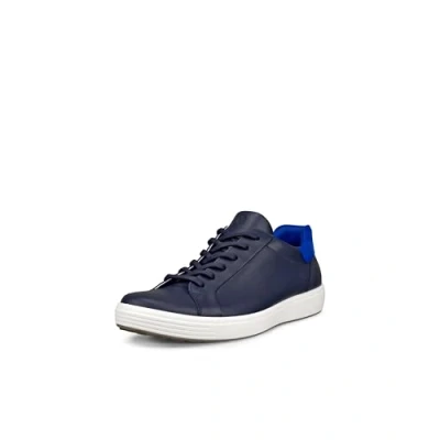Afbeelding van ECCO SOFT Sneaker Sneakers laag, Heren, Maat: 39, Black cognac Leer