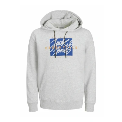 Afbeelding van JACK&amp;JONES JJCOLTON SWEAT HOOD Heren Trui White Melange