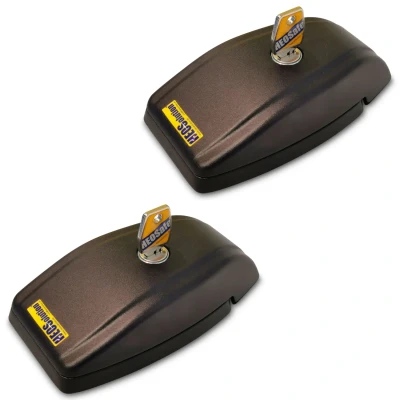 Afbeelding van HEOSolution HEOSafe Van Security Veiligheidsslot Zwart Per 2 Stuks Beveiliging