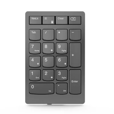 Afbeelding van Lenovo Go Wireless Numeriek toetsenbord Draadloos Grijs