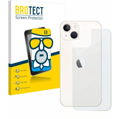 Afbeelding van BROTECT Screenprotector voor Apple iPhone 13 (Achterkant) Folie Beschermfolie Beschermglas matte