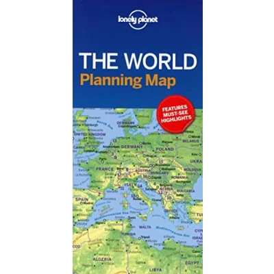 Afbeelding van Lonely Planet the World Travel Map