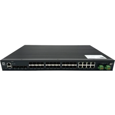 Afbeelding van LevelOne IGU 2872 netwerk switch Managed L2+ Zwart