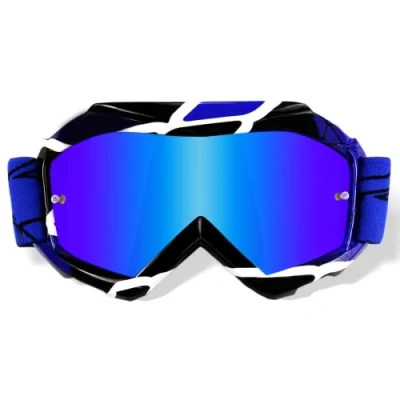Afbeelding van NENKI Motorcrossbril voor kinderen, verstelbare veiligheidsbril, winddicht anti condens uv skibril outdoor activiteiten