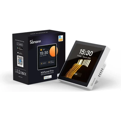 Afbeelding van Smart Scene Wandschakelaar Sonoff NSPanel Pro (wit)