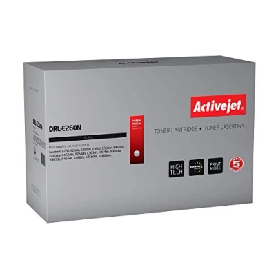 Afbeelding van ActiveJet DRL E260N Drum voor Lexmark printer; E260X22G vervanging; Opperste; 30000 pagina&#039;s; zwart.