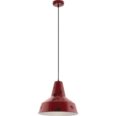 Afbeelding van EGLO Vintage Somerton Hanglamp 1 Lichts Rood