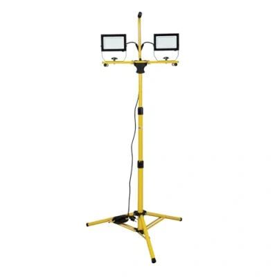 Afbeelding van Led schijnwerper, 2 x 50 W, statief, kabel 3 m, H05RN F 3G1.0mm2