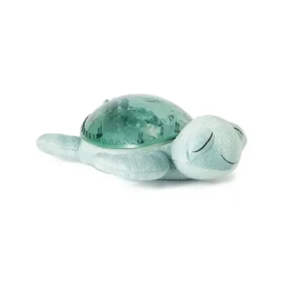 Afbeelding van Cloud.b knuffelschildpad met nachtlamp en geluid groen