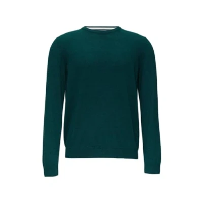 Image de s.Oliver Pull en tricot avec logo brodé, Blue Green 67w0, M