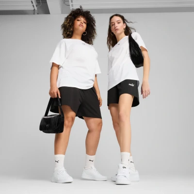 Image de ShortÂ 4&#039;&#039;lÃ©ger Ã  taille haute et logoÂ NÂÂ 1 Logo ESS Femme