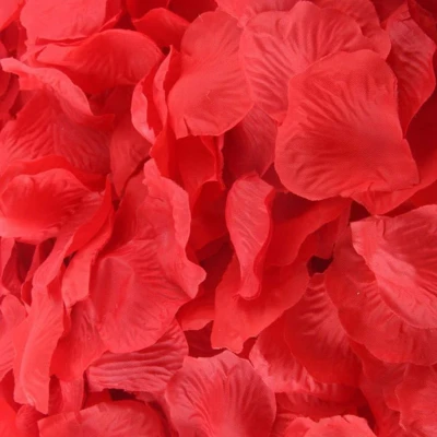 Afbeelding van Rozenblaadjes luxe rood 144 stuks