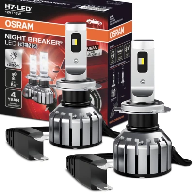 Afbeelding van Osram H7 LED Night Breaker GEN2 64210DWNBG2 Autolampen