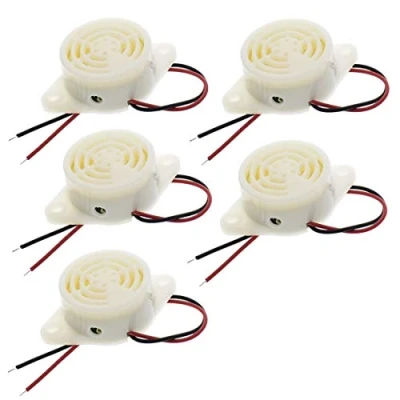 Afbeelding van Hailege 5 stks 95DB Alarm Buzzer SFM 27 Hoge Decibel 3 24V 12V Elektronische Bip Trimmen Continu Intermitterende Voor Arduino