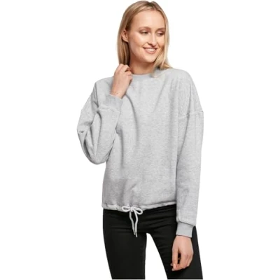 Afbeelding van Build Your Brand Sweatjack voor dames, Heather Grijs