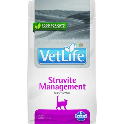 Afbeelding van Vet Life kattenvoeding Struvite Management 400 gr.
