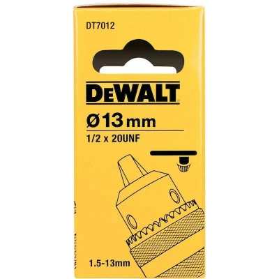 Image de DEWALT DT7012 QZ mandrin de perçage 1,5mm 13mm L/R 1/2 &quot;x20 UNF