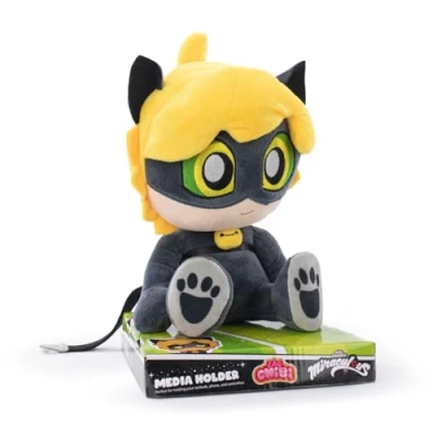 Afbeelding van BARRADO Peluche Miraculous Les Aventures de Ladybug Chat Noir 24 cm 16002794